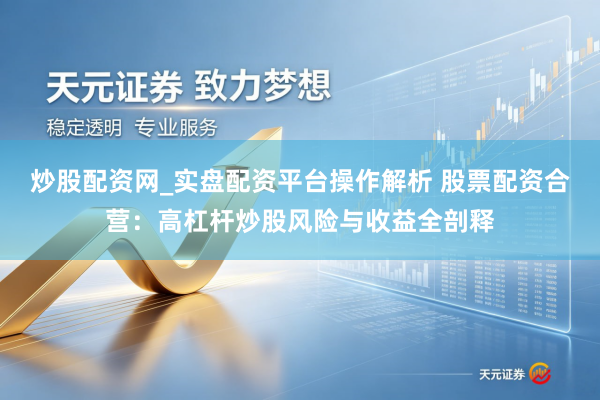 炒股配资网_实盘配资平台操作解析 股票配资合营：高杠杆炒股风险与收益全剖释